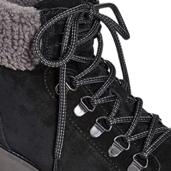 Sam Edelman Women's Franc combat Moto Lace Boots SZ 8.5 - Picture 5 of 8